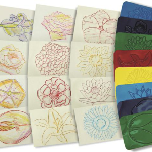 Flower Rubbing Plates
