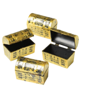 Mini Treasure Boxes1.5", 12/Pk