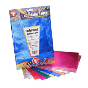 Embossed Paper, 8.5" x 10" 12/Pk
