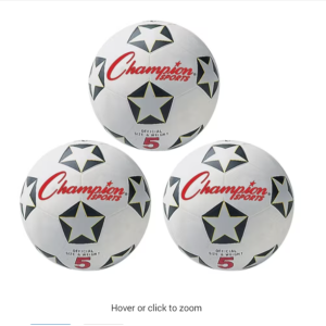 CHAMPION SPORT Rubber Soccerball - Size 5
