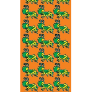 Grasshopper Die-Cut Stickers – Cute Insect Stickers for Kids, Classroom Rewards, Nature Crafts & Scrapbooking