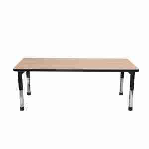 AS WE GROW? Oak Rectangular Adjustable Table - 3 Colors