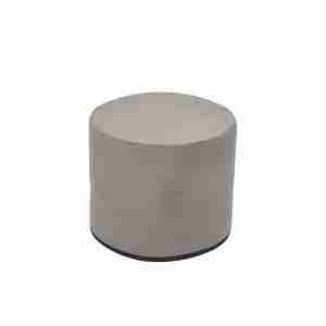 The Whatsit Companion Round Ottoman - Gray
