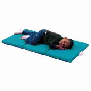 2" Infection Control? Folding Mat - Teal/Blue 5 Pack