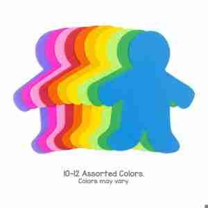 People Cutouts – Assorted Craft People Shapes