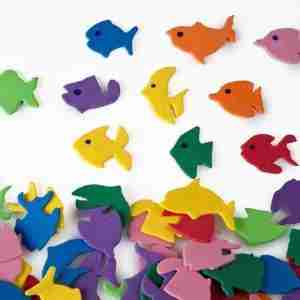 Foam Fish Cut-Outs Assorted