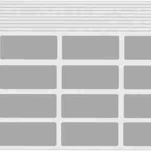 Scratch Off Stickers Rectangle