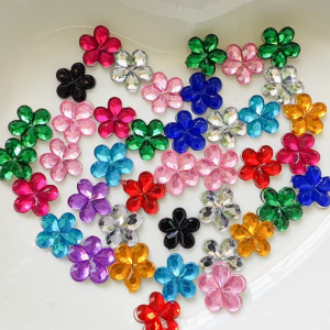 Flower Gemstones 170/pcs