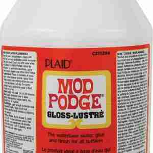 Plaid Mod Podge – Glossy