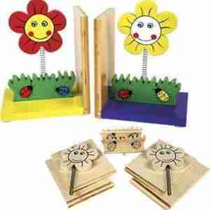 Flower Bookends