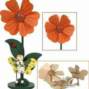 Flower & Musical Butterfly